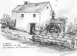 Artists impression of the Corn Mill at Killyfole